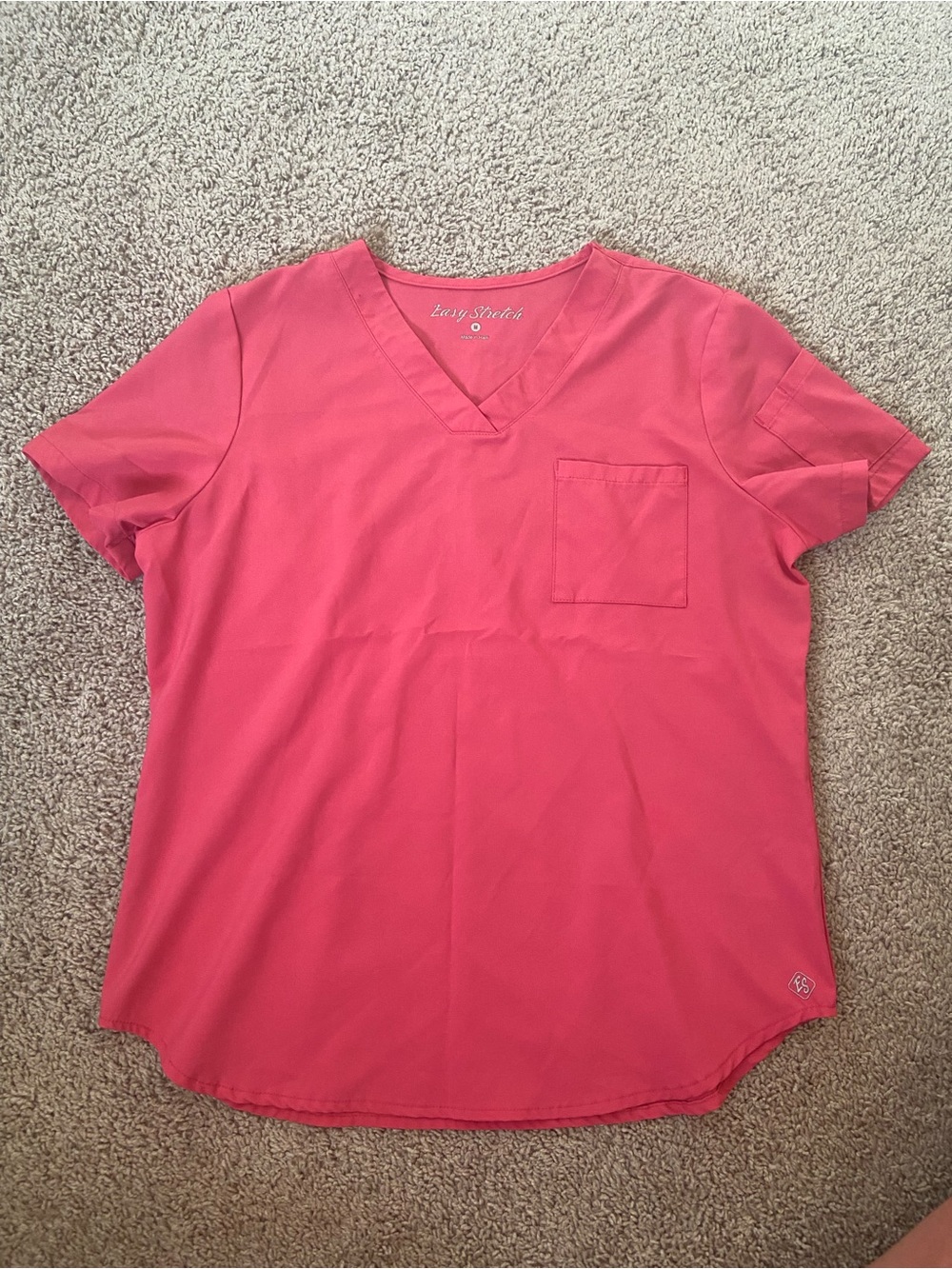 Pink Medium Scrub Top - Easy Stretch by UA
